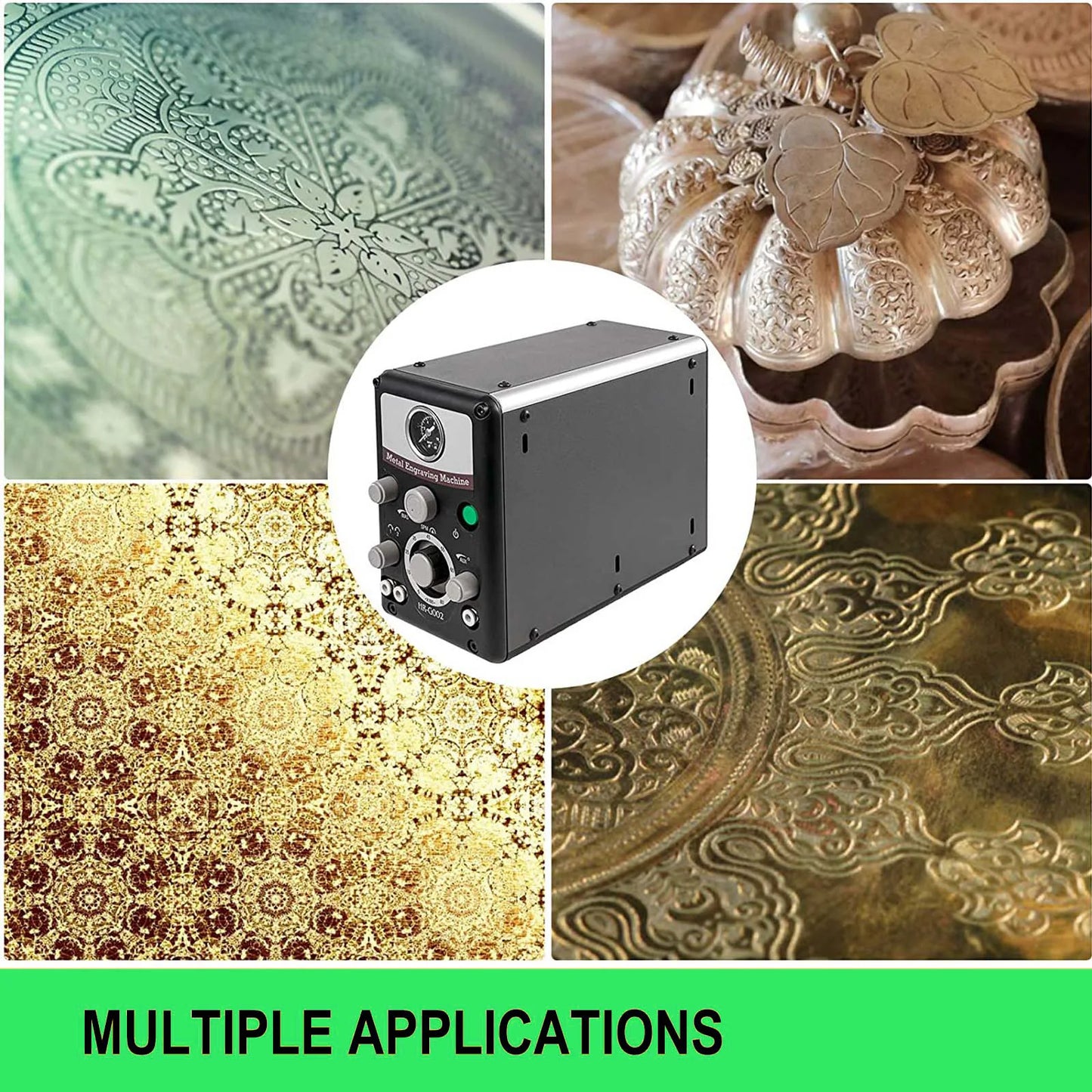 【Jewelry Sculpting Tool】8000 RPM Electric Sculpting Machine, Operated by Two-Hand Handles to Open the Era of Precise Processing