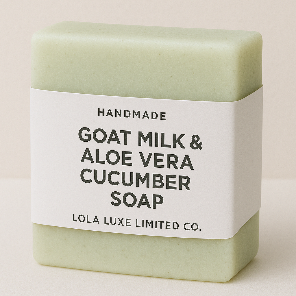 Aloe Vera Cucumber Goat Milk Soap
