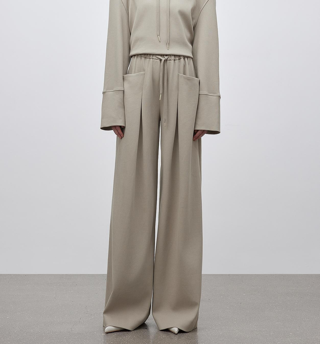 "Time Travel" Short Hooded Sweatshirt and Pants Set