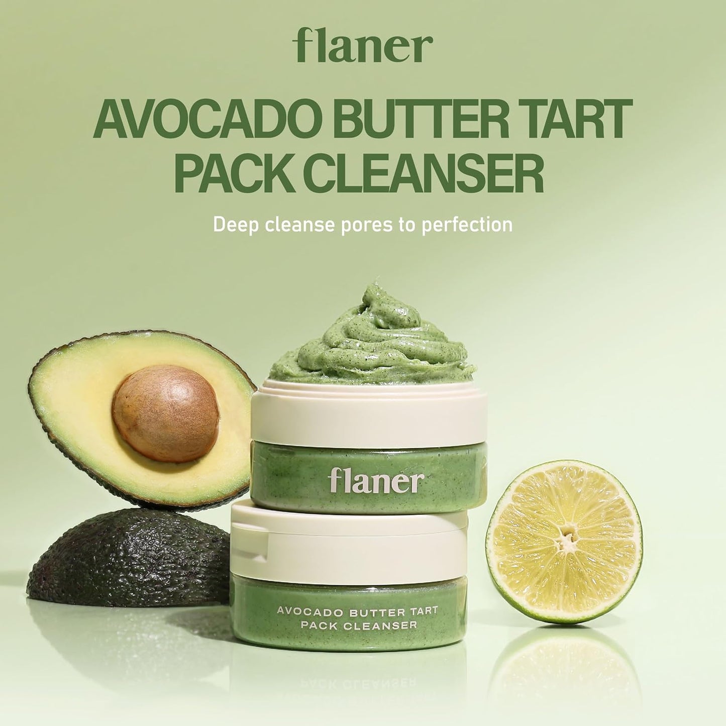 [ Flaner ] Avocado Pack Pore Cleanser 120g
